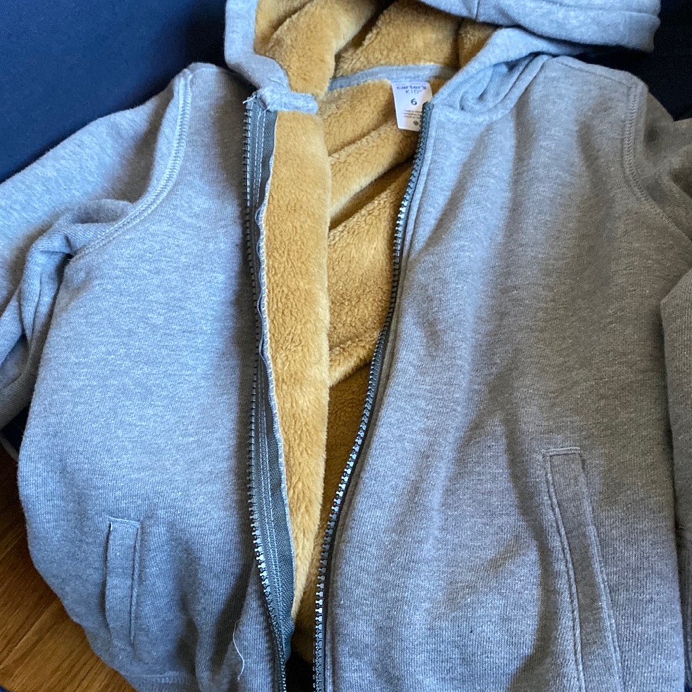 Carters zipper jacket